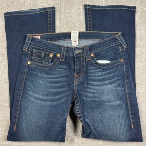 True Religion Y2K Low Rise Becky Jean Women Size 30 USA